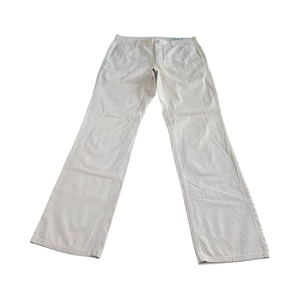 Bonobos Washed Chinos Mens 32x31 Straight Fit Stone Light Tan Khaki Pants